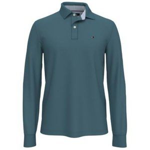 Tommy Hilfiger Men's Big & Tall Classic-Fit Ivy Long-Sleeve Polo Shirt